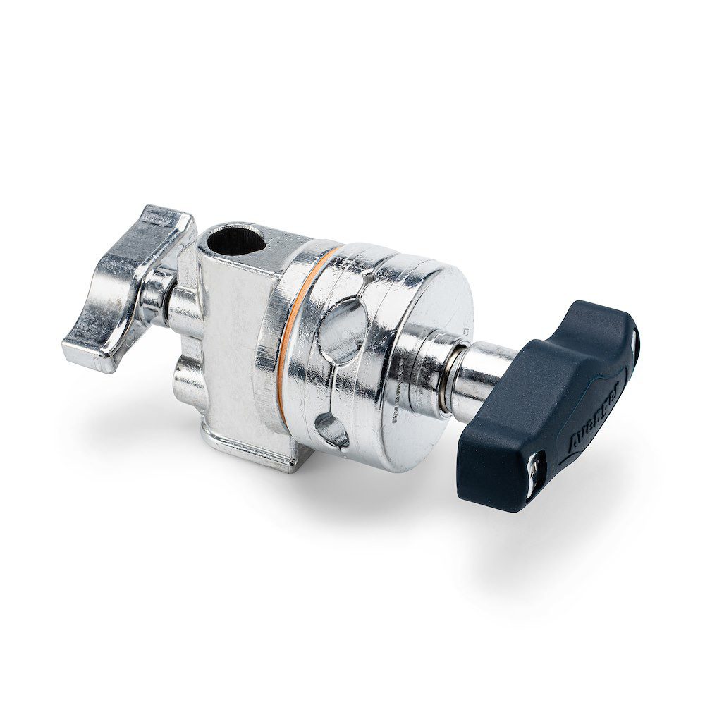 Gobo Grip Head Avenger Silber mit 16mm Empfänger, T-Knopf